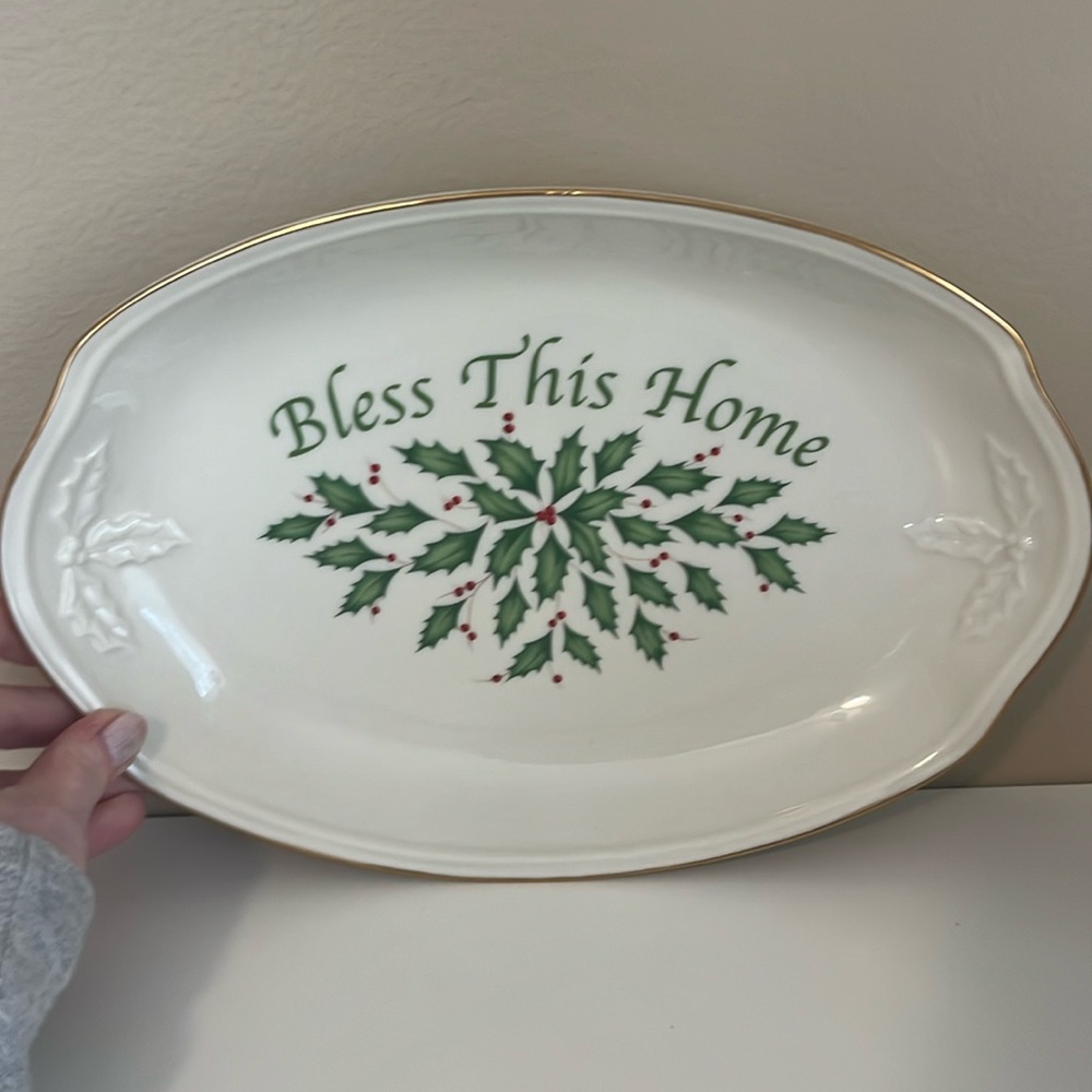 Lenox Holiday Tray